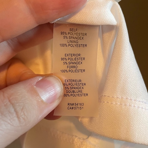 NWT Guess Sz 10 Women’s White Ruffle Strappy Mini Bodycon Lined Dress Ret $128! - Picture 6 of 13